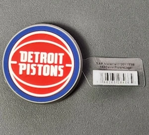 New Genuine Original Crocs NBA Detroit Pistons Logo Shoe Charm Jibbitz - Picture 1 of 2
