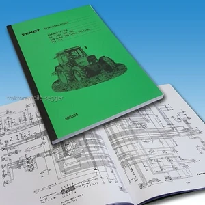 Betriebsanleitung Fendt Farmer 305 306 307 Turbo 308, 309, 310 Turbo 500305 - Bild 1 von 1