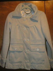 Billabong Wmn's Sz M Double Breasted Pea Coat. Fully lined .Lt Beige.New w/o tag - Picture 1 of 4