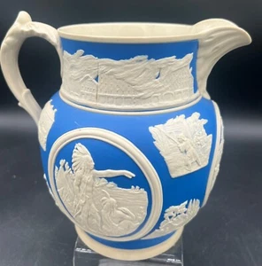Rare 1894 Limited Edition Copeland Spode 8x8.5" Chicago Pitcher Frank E. Burley - Bild 1 von 11