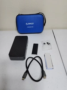 ORICO 10 in 1 USB HUB with M.2 NVMe SATA SSD Enclosure Docking Station Adapter - Picture 1 of 7