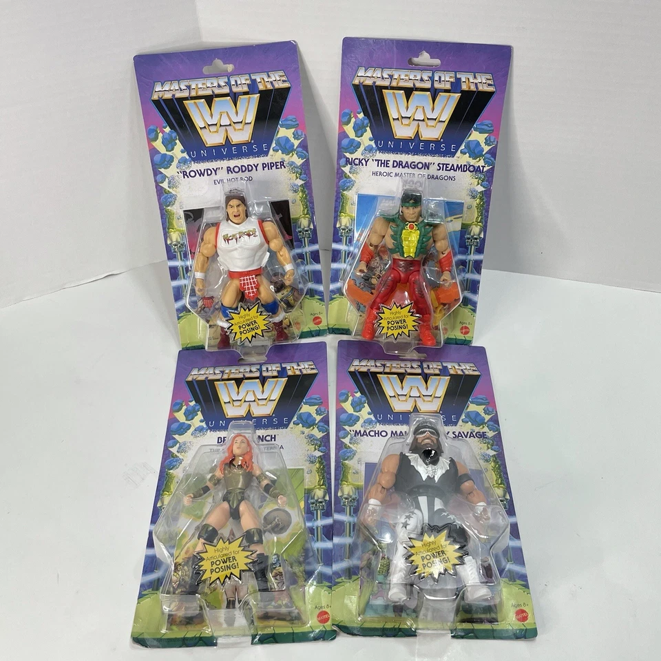 Mattel WWE Masters of The Universe Ricky "the Dragon" Steamboat MOTU Wave 5