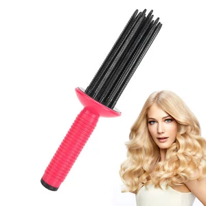 Air Curler Comb For Hot Air Styling Brush Hair Fluffy Curling Roll Comb Styling - Picture 1 of 11
