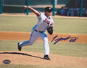TOMMY HANSON Signed BRAVES 8x10 Photo PSA/DNA RookieGraph Authenticated Auto!! - Picture 1 of 2