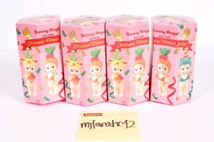 2024 Sonny Angel CHRISTMAS DINNER SERIES Mini Figure Blind Box SET OF 4 US Based - Picture 1 of 4