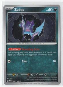 Pokemon Scarlet & Violet 151 - 041/165 Zubat - Picture 1 of 1