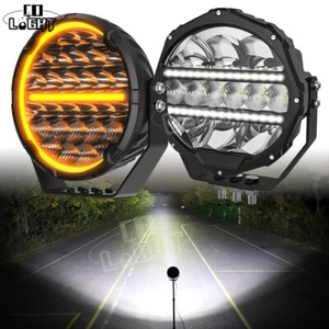 OSRAM LEDriving 7"/9" LED ROUND SPOT LIGHT SPOT LAMP DRIVING BEAM OFF ROAD TRUCK - Picture 1 of 33