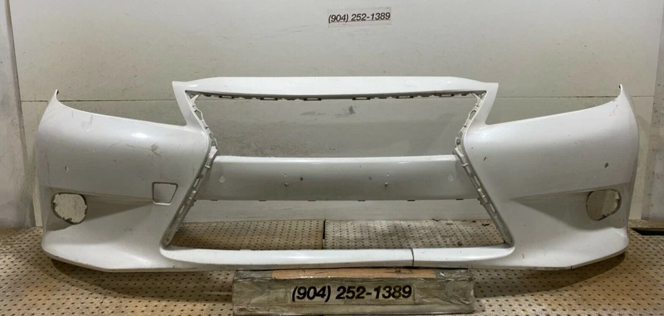 OEM 2013-2015 Lexus ES350/ES300H Base w/Sensor Holes Front Bumper Cover - Image 1 of 4