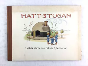 Hatt-stugan by Elsa Beskow Vintage Hardcover Swedish Childrens Storybook (1950) - Picture 1 of 11