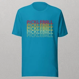 T-Shirt Pickleball Retro Text - Bild 1 von 11