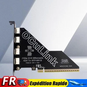 PCIe 4.0 X16 To Oculink Adapter PCI Express To SFF-8612 Expansion Card Adapter - Photo 1/10