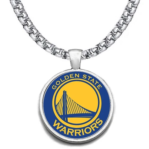 LARGE 24" Golden State Warriors NECKLACE STAINLESS STEEL CHAIN FREE SHIP' D30 Cover