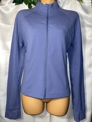 Jaqueta Lululemon Define Cropped Nulu Feminina Buracos no Polegar Punhos Slim Fit Tamanho 12 - Imagem 1 de 4