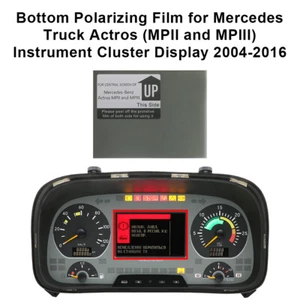 Polarisationsfolie unten für Instrumentendisplay Mercedes Actros MPII und MPIII - Picture 1 of 7