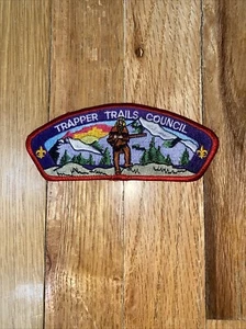 OA TRAPPER TRAILS COUNCIL SHOULDER PATCH CSP MOUNTAIN MAN SERVICE FLAP - Picture 1 of 2