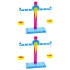 2pcs Plastic Pan Balance Toy for Kids - Cool Math Game & Scientific Experiment