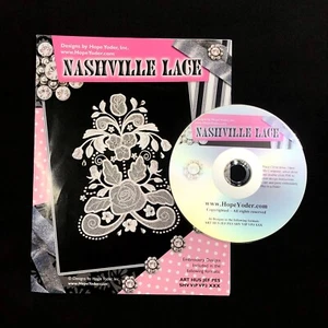 Nashville Lace Embroidery Designs CD multiformato di Hope Yoder - Foto 1 di 4
