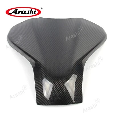 Carbon Fiber Gas Tank Cover Protector For Kawasaki Ninja 400 2018 - 2023 2019 - Image 1 of 4
