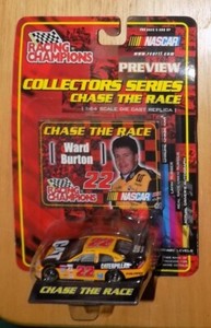 WARD BURTON 1/64 CATERPILLAR  RACING CHAMPIONS