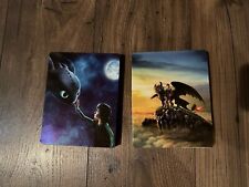 How to Train Your Dragon 1 & 2 - 4K SteelBook Blu-ray Best Buy Exclusive