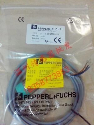 Pepperl + Fuchs NJ15-30GM50-E2 Proximity Switch Sensor 16078S #ZD - Image 1 of 2