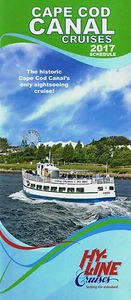 Horario Hy-Line Cruises Cape Cod Canal Cruises 2017 = - Imagen 1 de 1