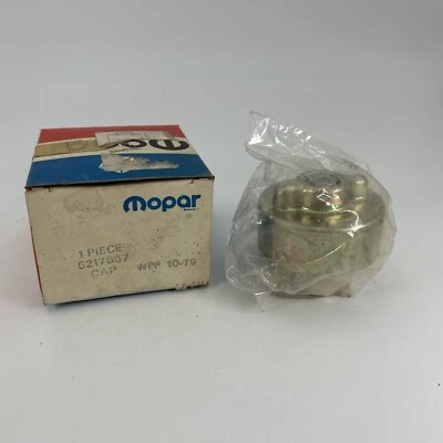 Tapa de bloqueo de llenado de tanque de combustible Mopar NOS 5217667 89-91 Chrysler TC de Maserati Foto 1 de 4