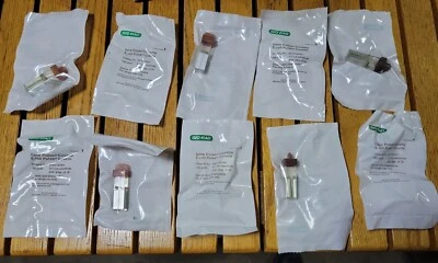 Lote de 10 Bio-Rad 165-2089 0,1 cm/2 mm vaso descarga eléctrica rotor eléctrico marrón Foto 1 de 2