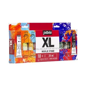 Set De Pintura Al Óleo Pebeo Studio XL Fino 10 X 20Ml Colores Y Pincel - Imagen 1 de 7