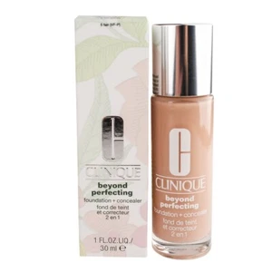 NIB! Ecru Clinique Beyond Perfecting Foundation + Concealer Full Size 1 OZ - Picture 1 of 2