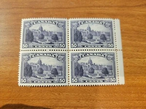 Canada Mint NH VF Block of 4 50c Scott #226  - Imagen 1 de 2