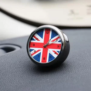 Luminous Car Interior Clock Dashboard Stick-On Watch Quartz Car Clock Universal - Foto 1 di 9