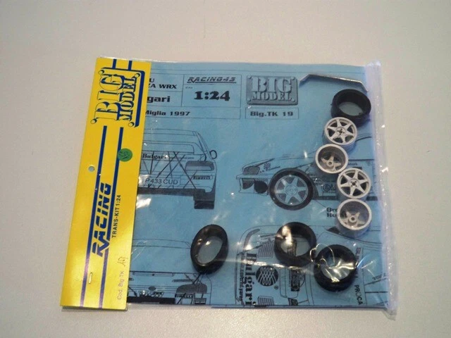 1/24 Subaru Impreza WRX BULGARI Rally 1000 Miglia '97 BIG24 TRANS-KIT Racing43 - Immagine 1 di 4