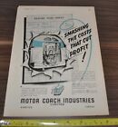 1948 MCI Motor Coach Industries Bus Werbung ACME Lager Service