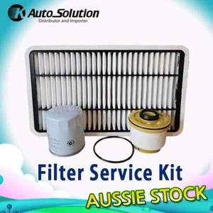 Oil Air Fuel Filter Service Kit fits Toyota HiAce H200 Van 3.0D KDH223, 221, 201 - Picture 1 of 3