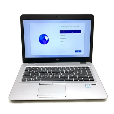 HP Elitebook 840 G3 14" Intel Core i7-6600U 2.60 GHz 16GB 512GB NVMe Windows 11 - Image 1 of 4