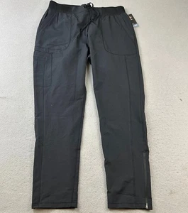 Dickies Pants Mens Large Black Drawstring Dynamix Medical Uniform NWT - Picture 1 of 10