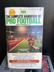The COMPLETE HANDBOOK of BASEBALL Zander Hollander 1989 - Picture 1 of 1