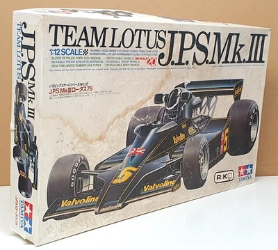 Tamiya 1/12 Scale Unbuilt Kit BS1222 - F1 Team Lotus Mk.III JPS #5 Race Car - Image 1 of 4