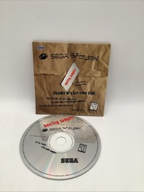 Sega Saturn Bootleg Sampler Demo Disc w/ Cardboard Sleeve 1995 Tested