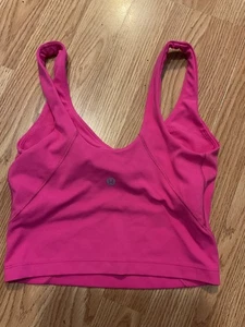 Lululemon Align Tank Top Sport Top XS to S Pink - Picture 1 of 2