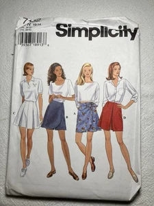 Simplicity Pattern 7132 Misses Skorts Sizes 10-14 UNCUT FREE SHIPPING - Picture 1 of 2