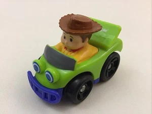 Fisher Price Little People Wheelies Toy Story Woody RC Mini Car - Picture 1 of 7