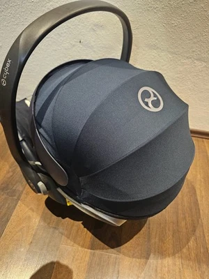 Cybex Babyschale Cloud Z i-Size mit Liegefunktion - Midnight blue - blau - Bild 1 von 4