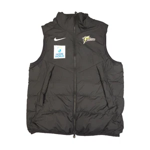 Sydney Thunders Jacket Mens LARGE Black Cricket Sleeveless Puffer Nike Size L - Picture 1 of 9