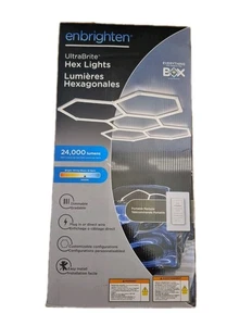 Enbrighten 5 Light Hex Garage Light - Picture 1 of 4