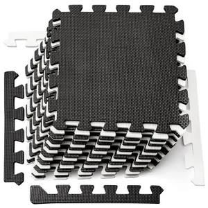16 Tiles Foam Mat, EVA Foam Mat, Soft Exercise Mats for Fitness, Play, Gym, 1... - Picture 1 of 8