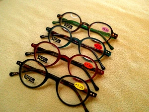 Herren Lesebrille leicht rund John Lennon Style Damen Lesebrille 316 - Bild 1 von 12