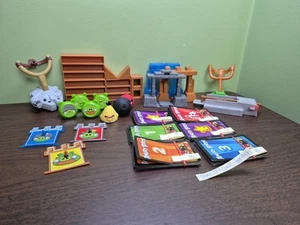 Mixed Angry Birds Knock On Wood & Ex Pieces 25+ Pieces Mattel Read Incomplete - Picture 1 of 11