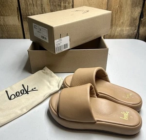 BEEK Women’s Trumpeter Platform Leather Slide Sandals Beach 7 US $280+ NEW - Picture 1 of 9